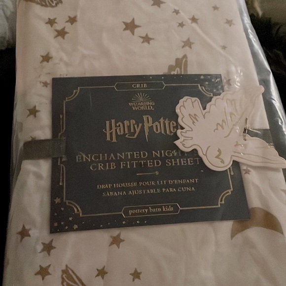Pottery Barn Kids Bedding Harry Potter Crib Sheets Enchanted Night